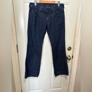 Armani jeans size 32 classic wash bootcut flare style zipper